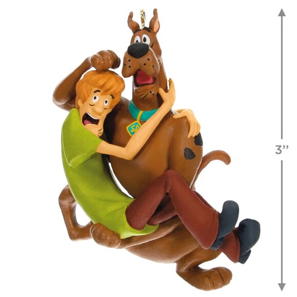 New! Scooby-Doo Frightened Friends Hallmark Keepsake Christmas Ornament Shaggy - Picture 3 of 5